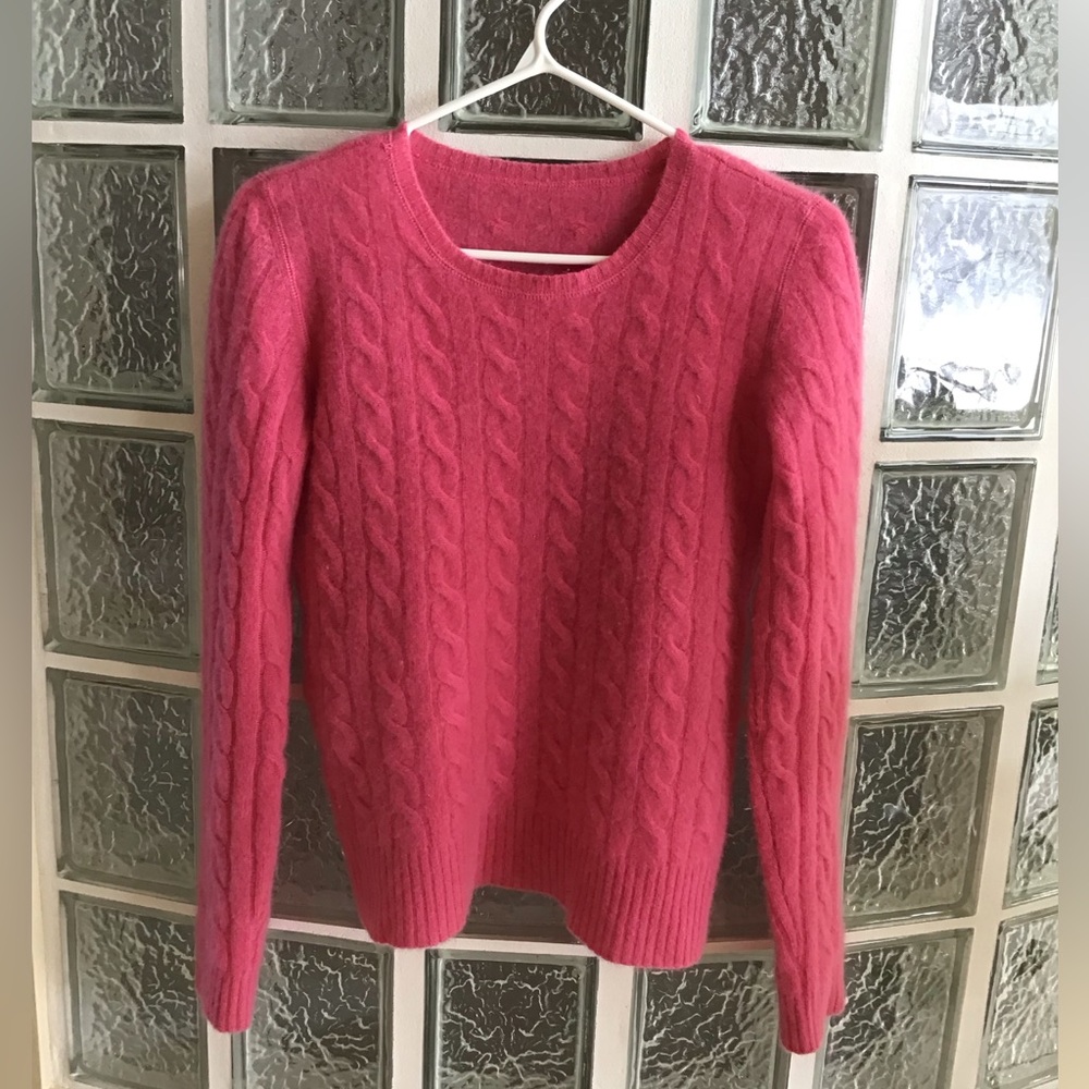 Pink Cashmere Crewneck